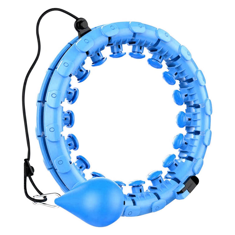 Aptoco Detachable Knots Adjustable Exercise Hoop Fit Hoop for Weight